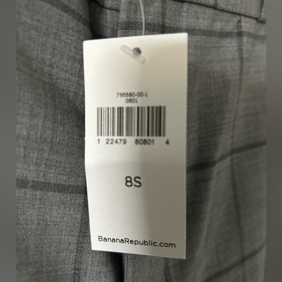 Banana Republic Lined Wool Ryan Pants Sz 8P - Picture 3 of 8